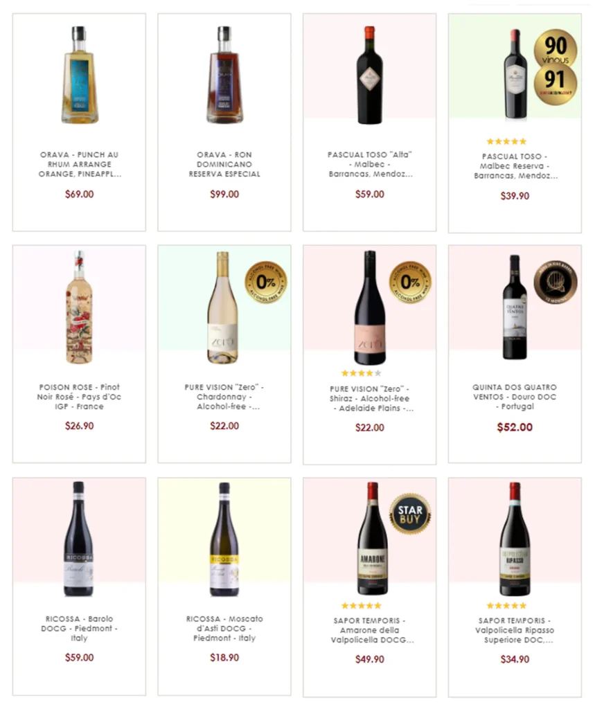 wine connection menu singapore on sale 7