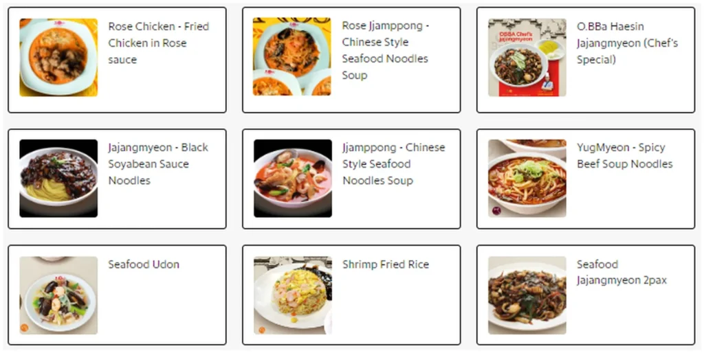 obba jjajang menu philippine korean chinese 1