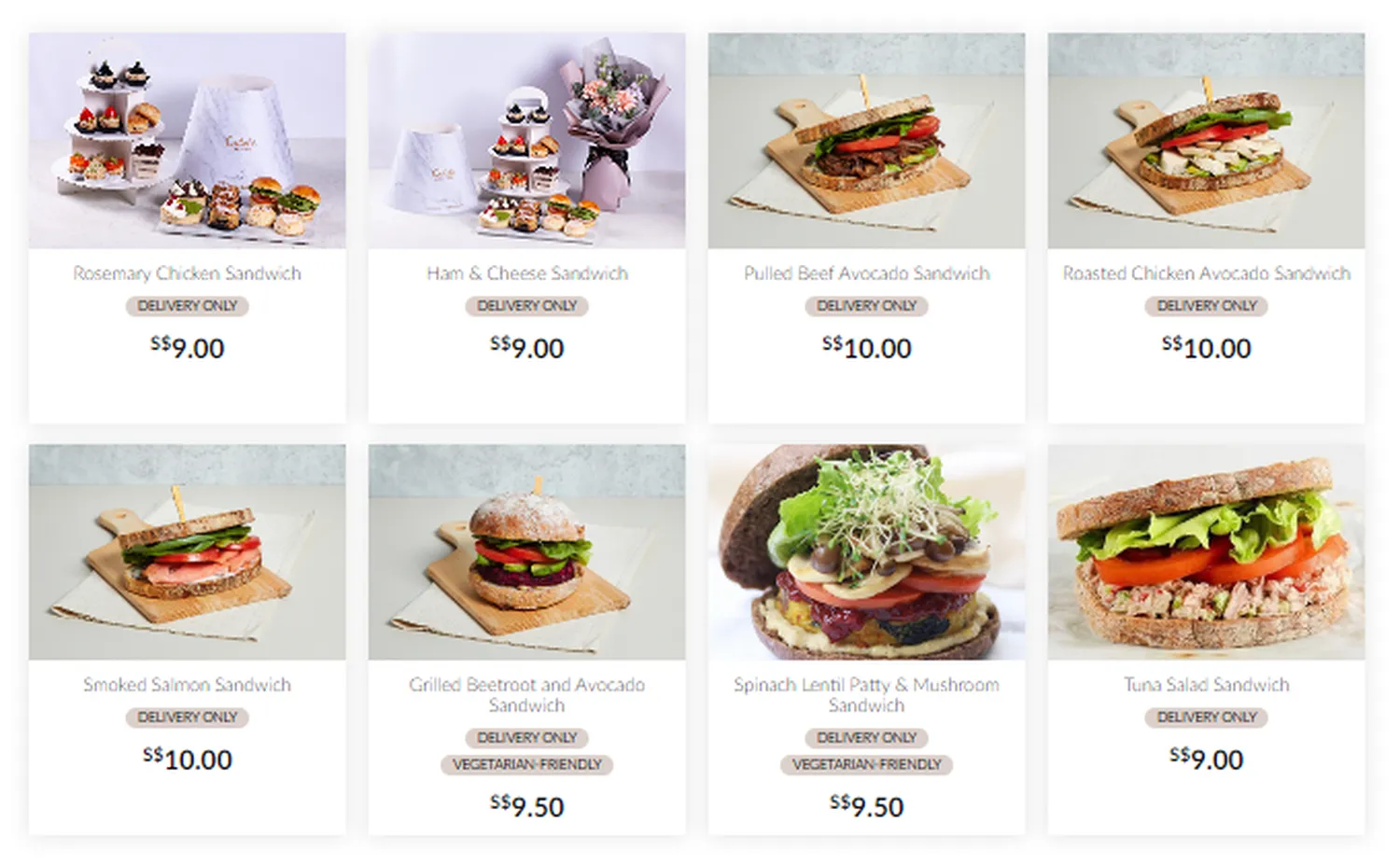 cedele menu singapore meals sandwiches