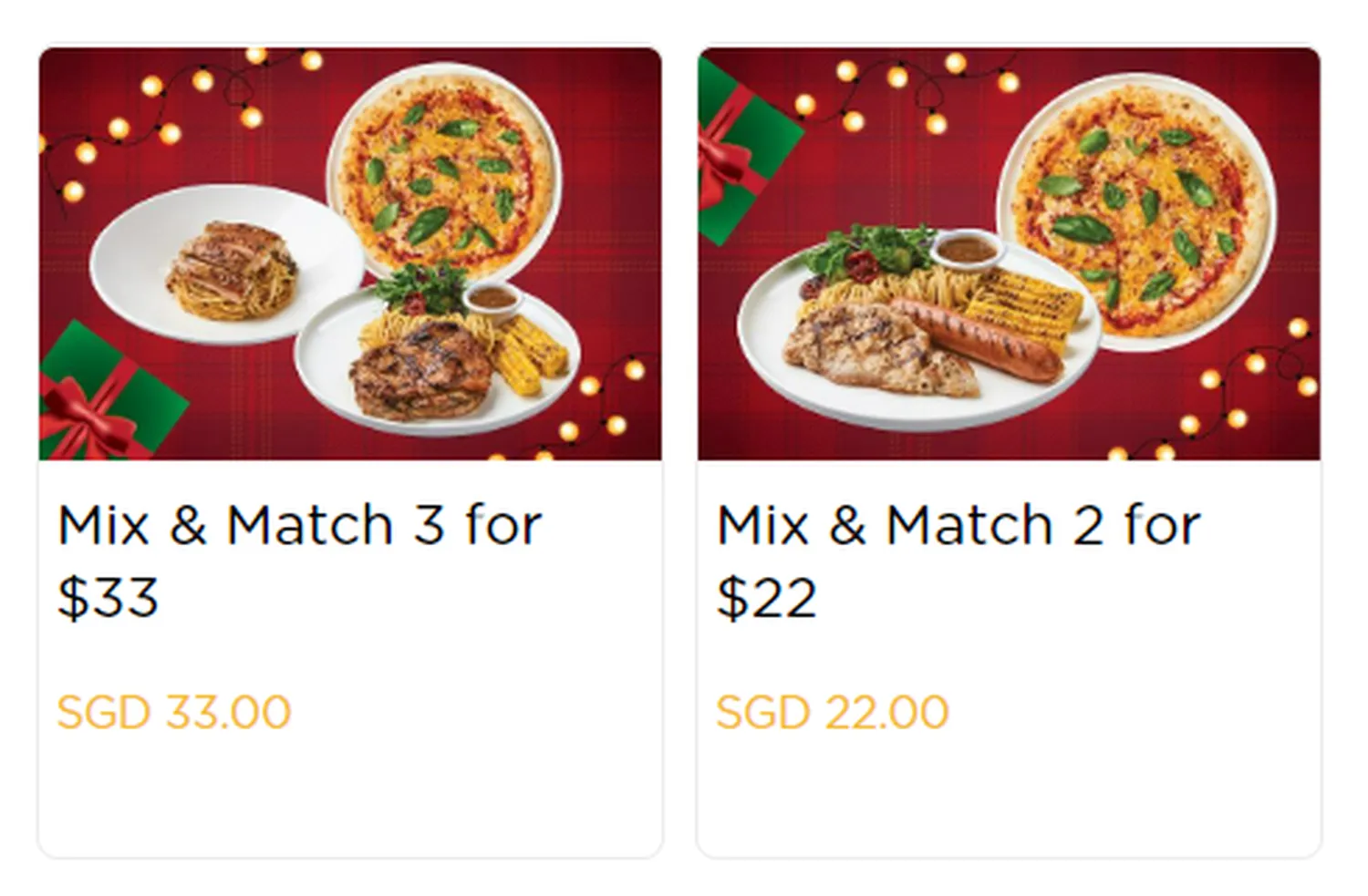 collins menu singapore mix match sale
