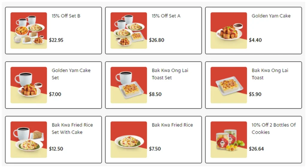 toast box menu singapore 兔Gather过好年 1