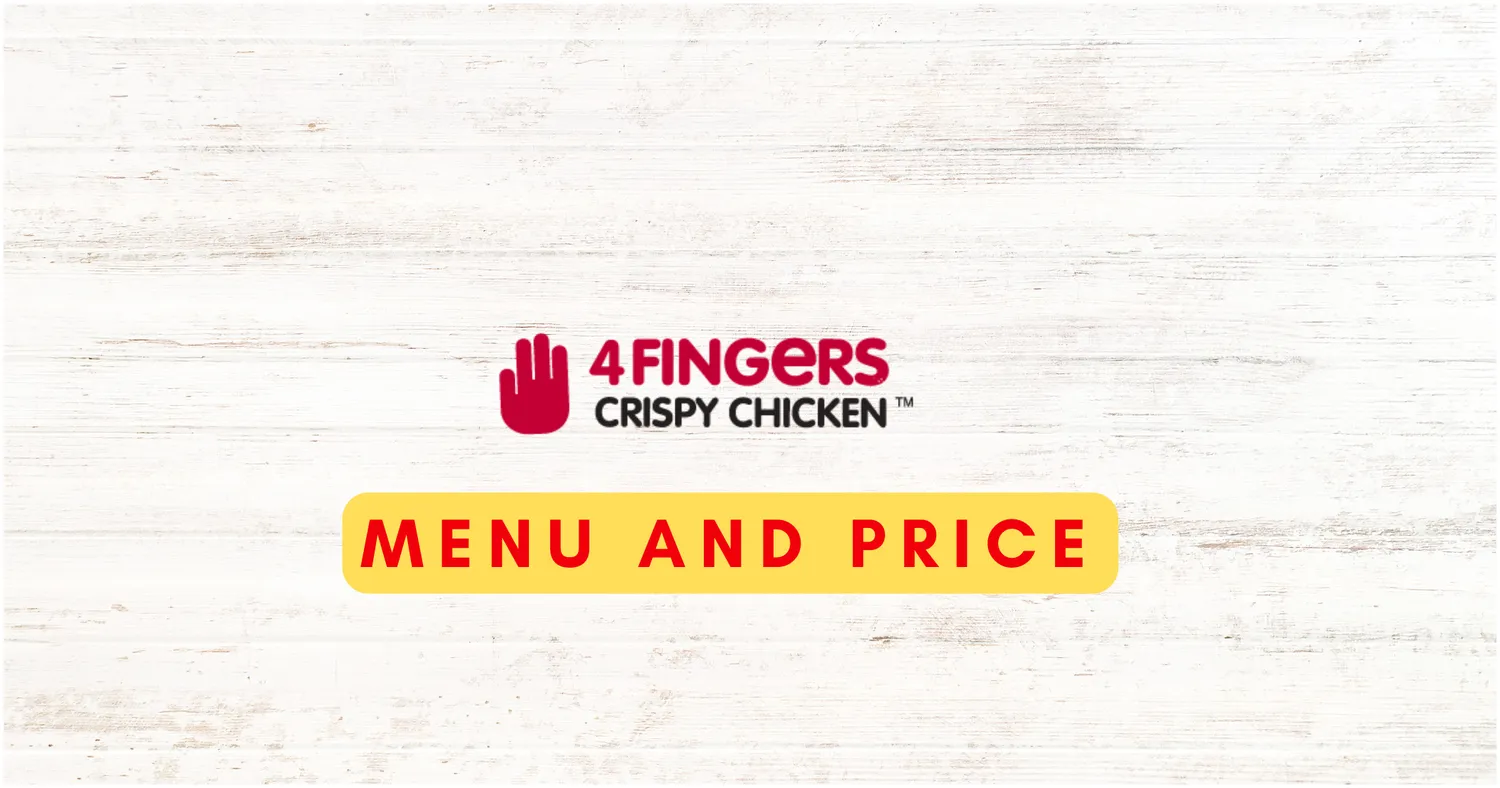 4 fingers menu singapore