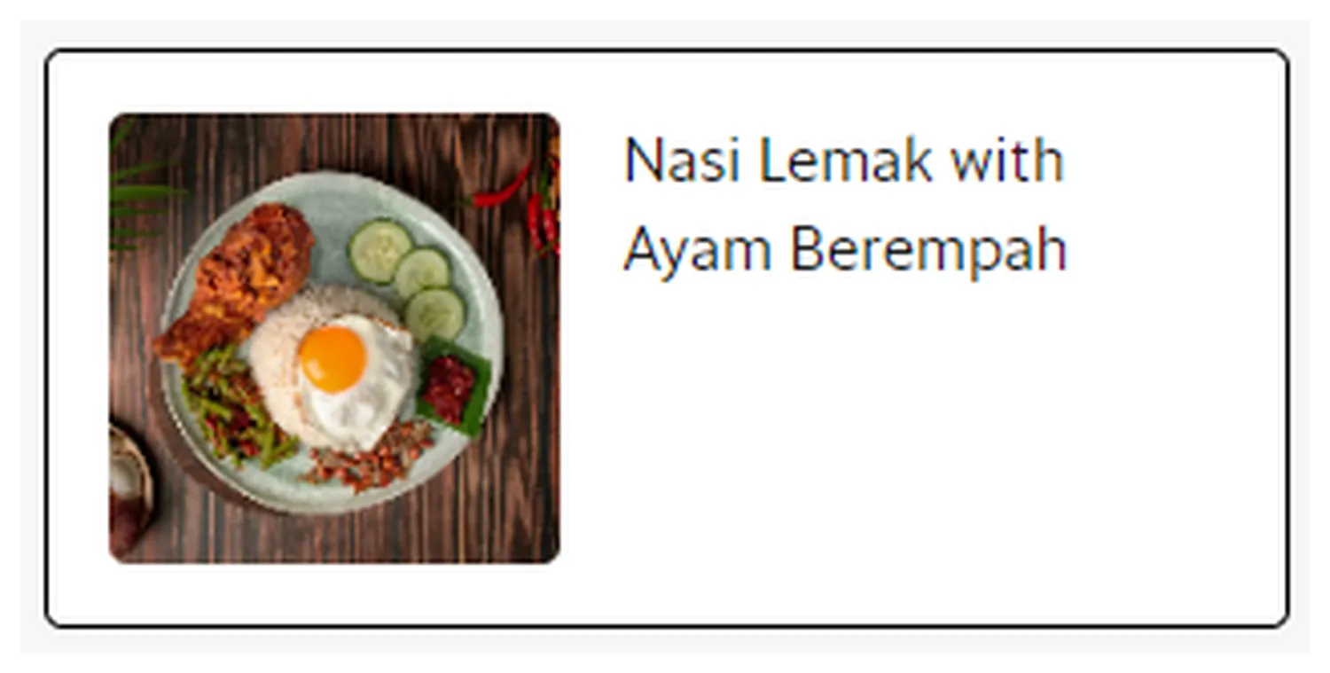 crave nasi lemak menu singapore NEW Limited Time Only