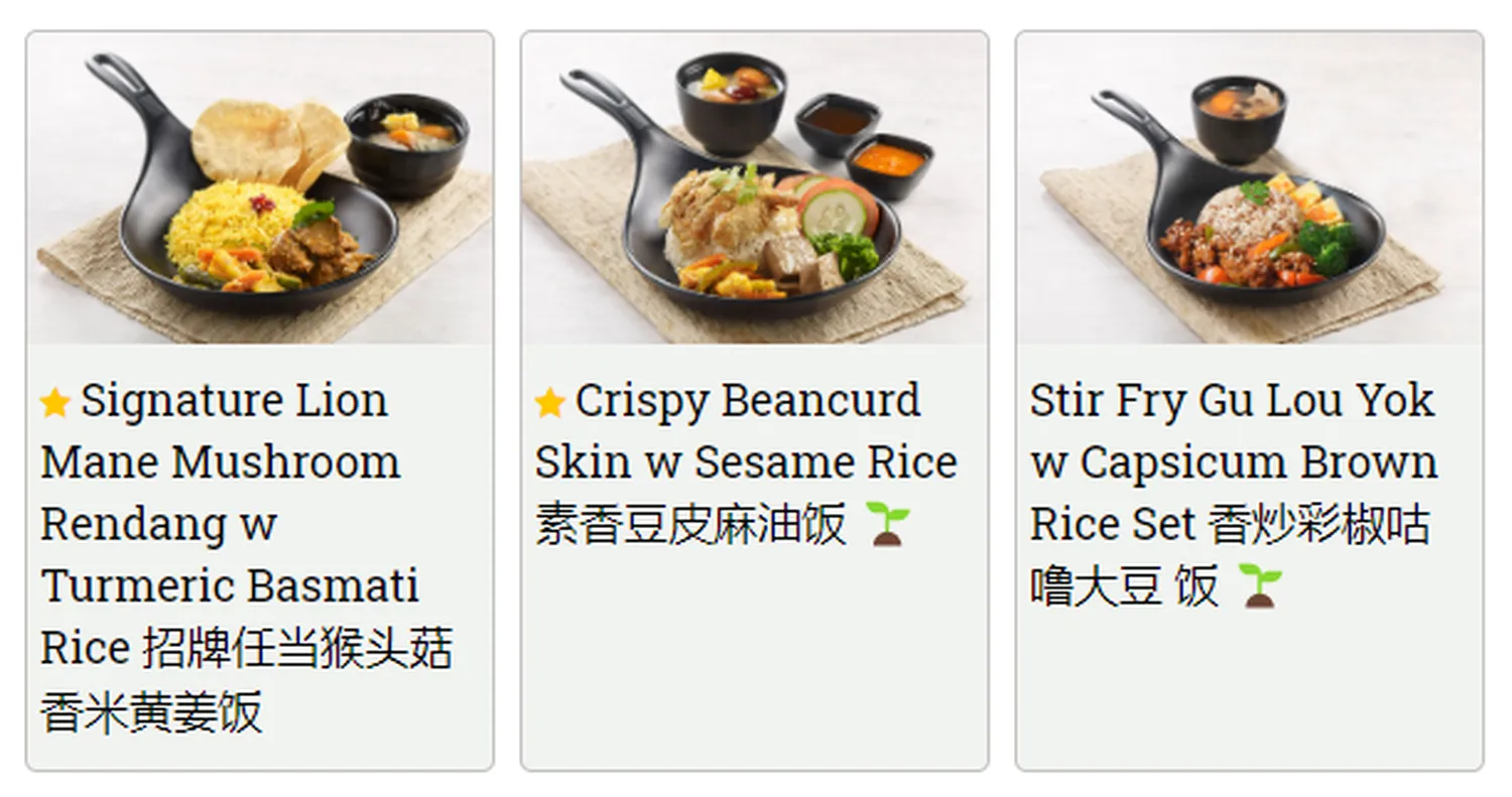 greendot menu singapore local delights