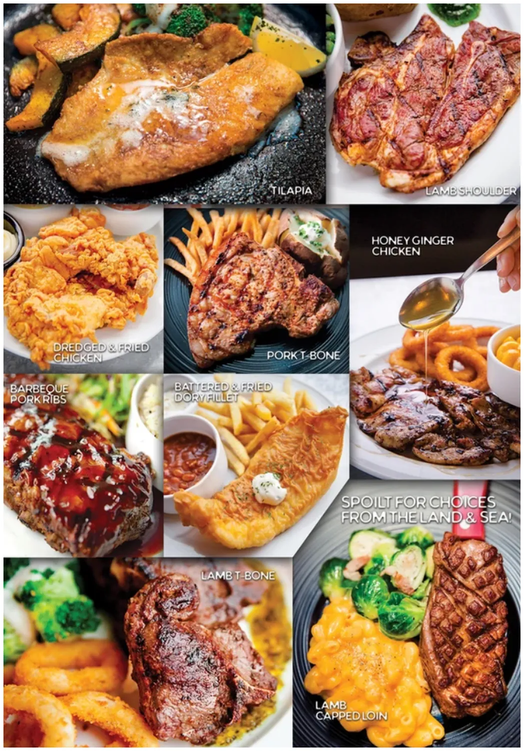 iSTEAK menu singapore grills griddles golden fried