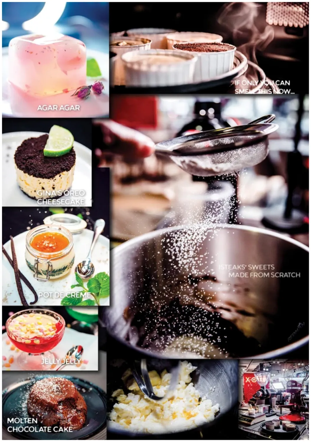 iSTEAK menu singapore sweet beverages