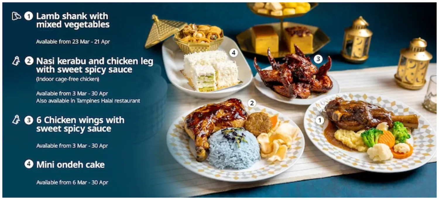 ikea menu singapore hari raya celebration