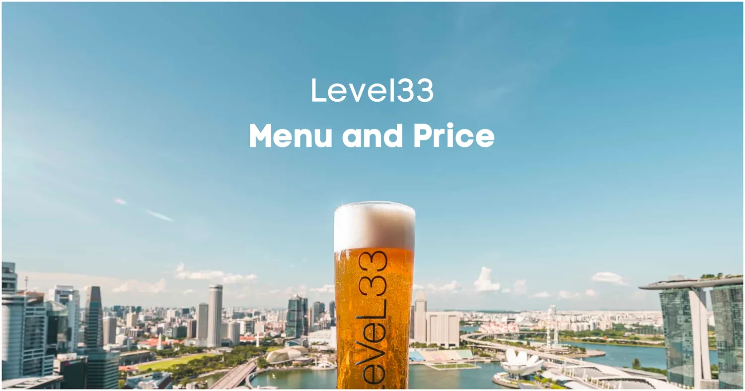 level 33 menu singapore
