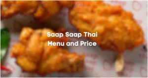 saap saap thai menu singapore