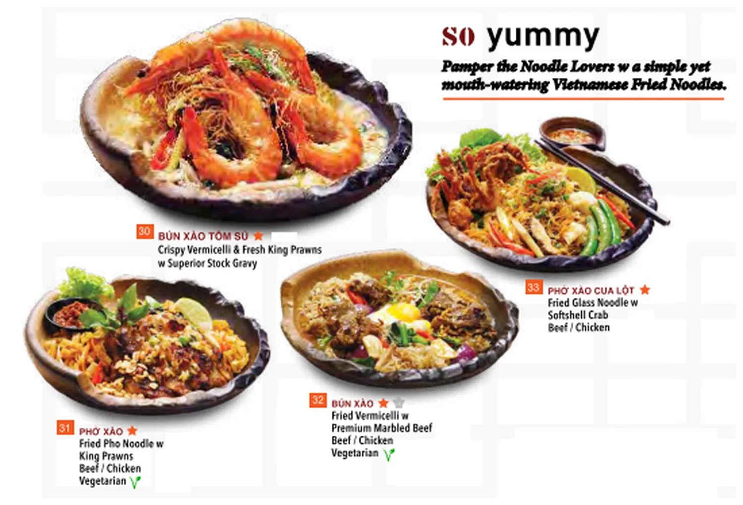 so pho menu singapore so yummy