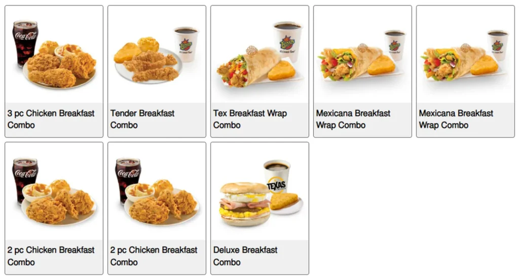 texas chicken menu singapore breakfast 3 1