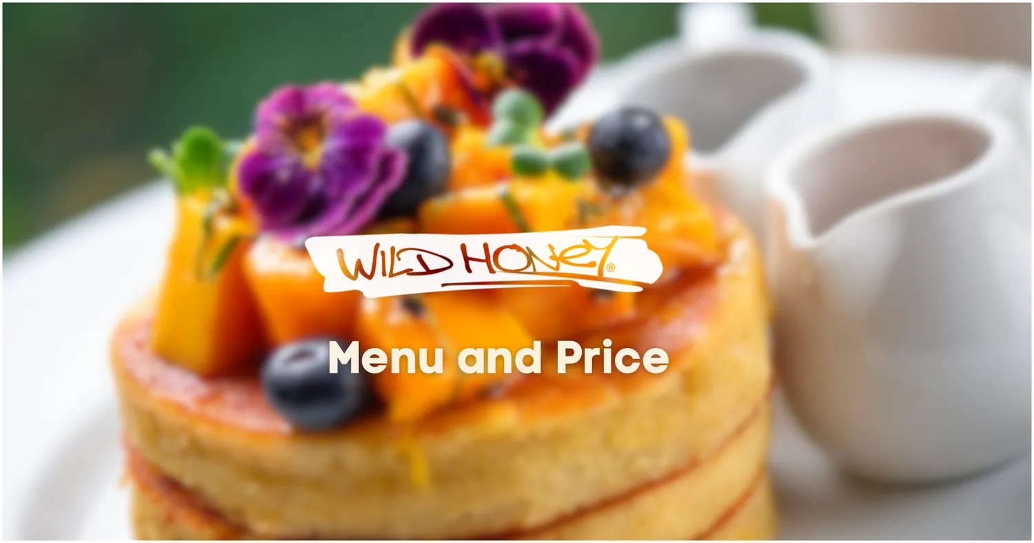 wild honey menu singapore
