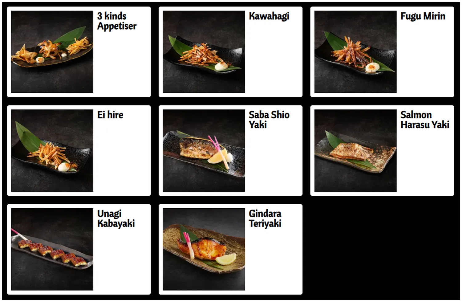 aburi en menu singapore grilled fish