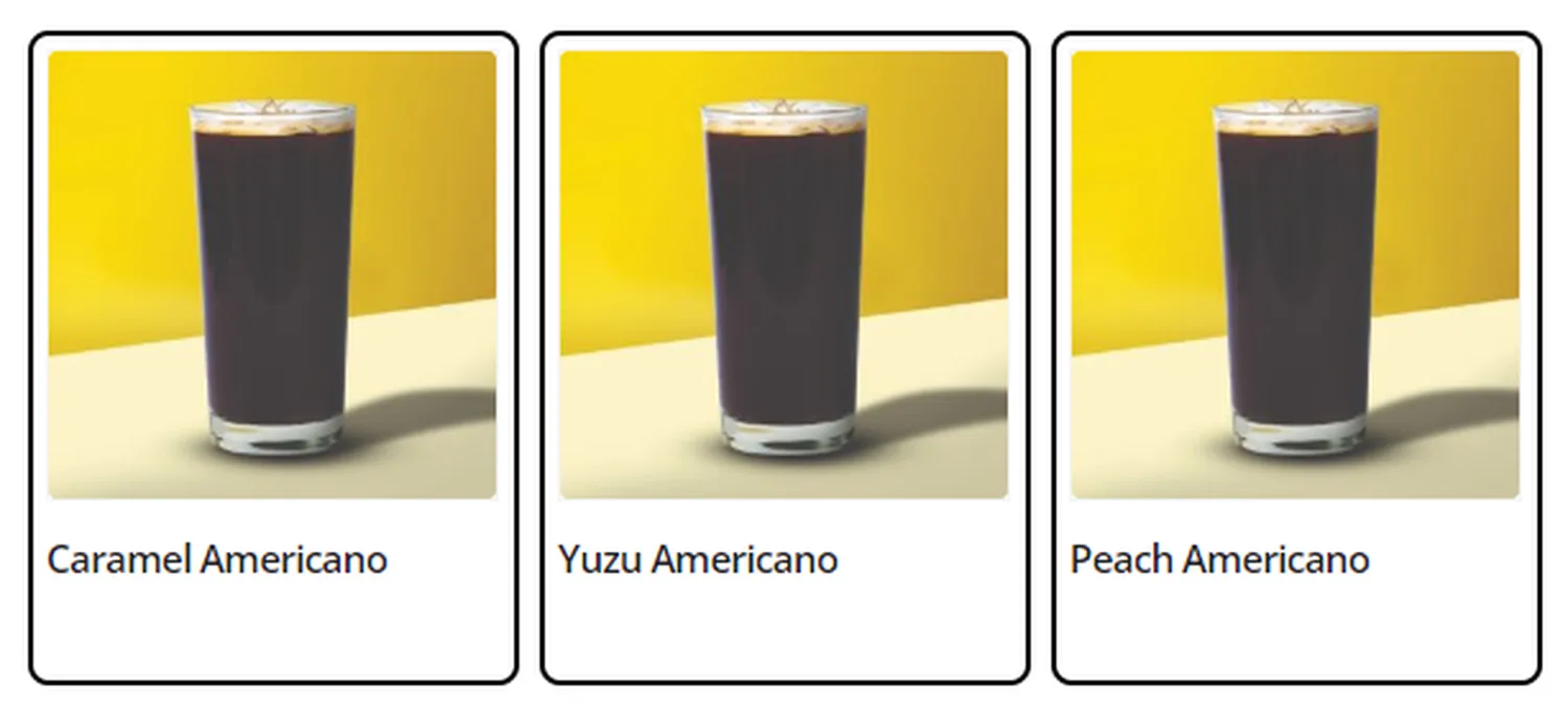 flash coffe menu singapore flavoured americanos 1