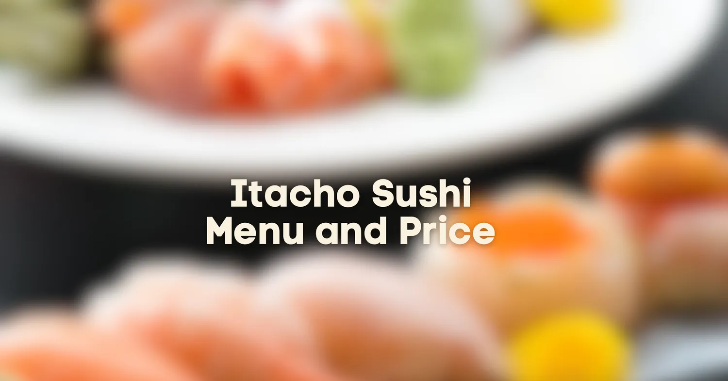 itacho sushi menu singapore