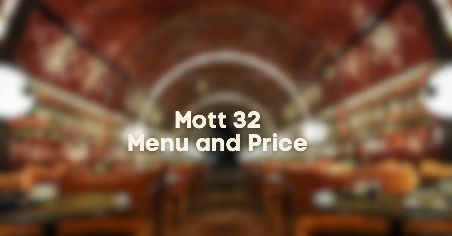 mott 32 menu singapore