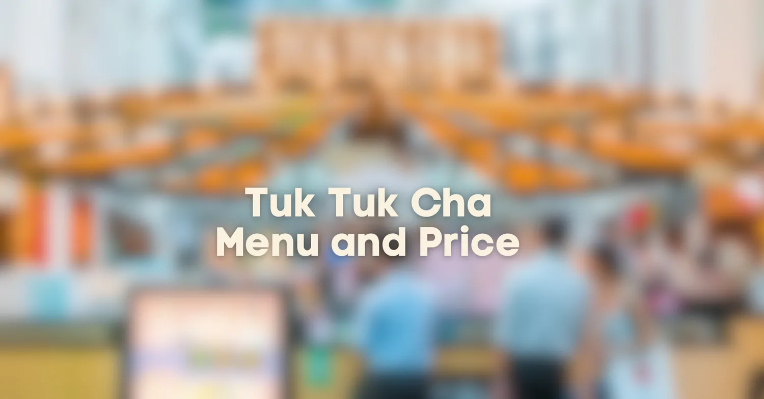 tuk tuk cha menu singapore