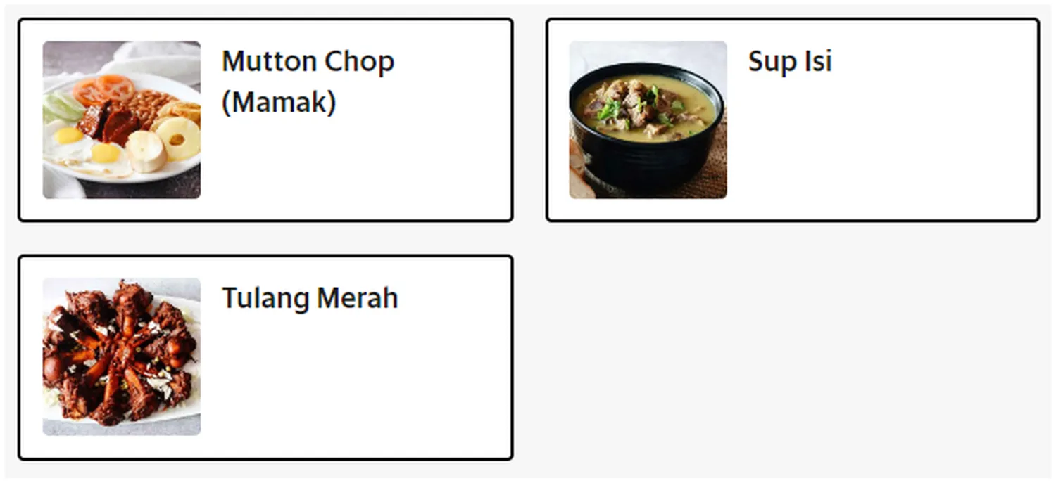 al azhar menu singapore indian mutton or chicken