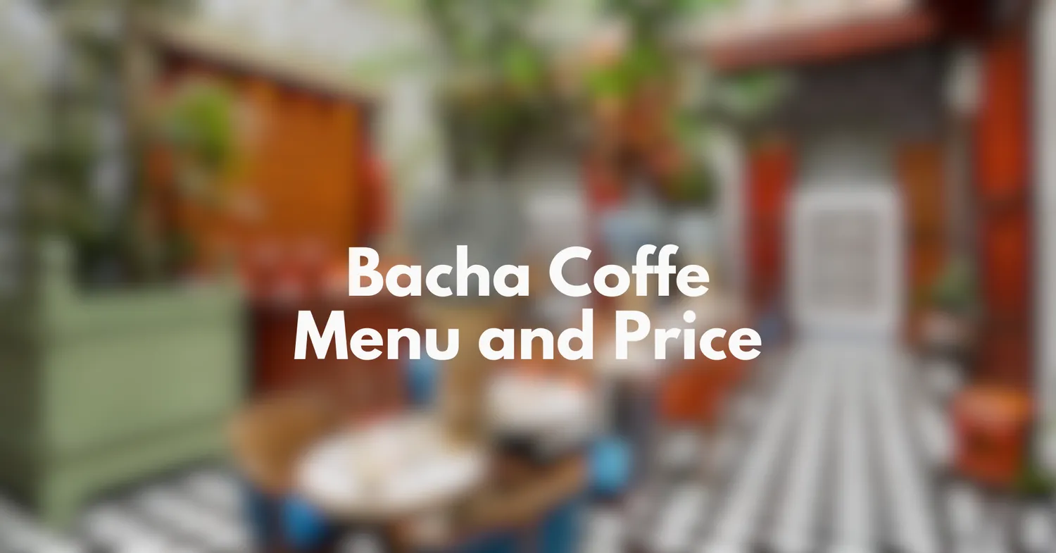 bacha coffe menu philippines