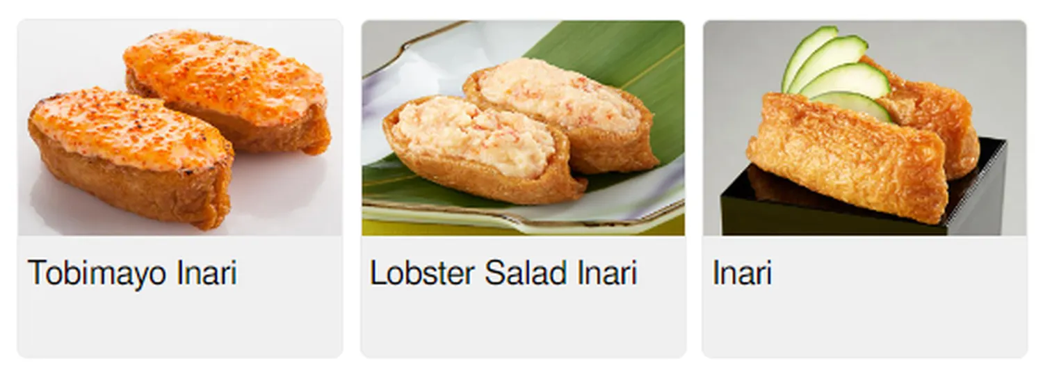 hei sushi menu singapore inari sushi