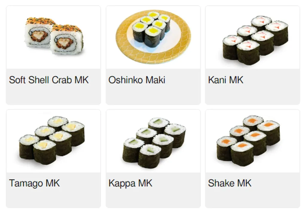 hei sushi menu singapore makimono 2