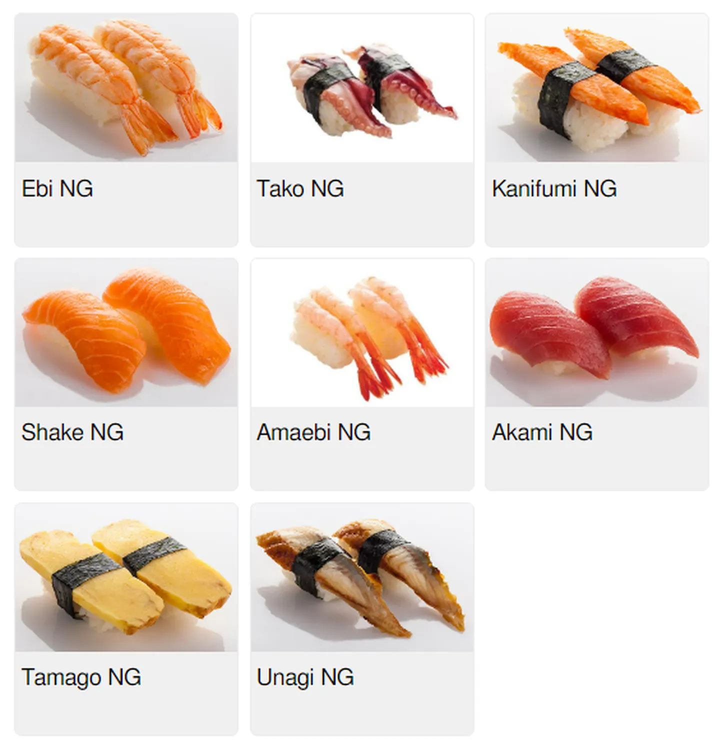 hei sushi menu singapore nigiri sushi duo