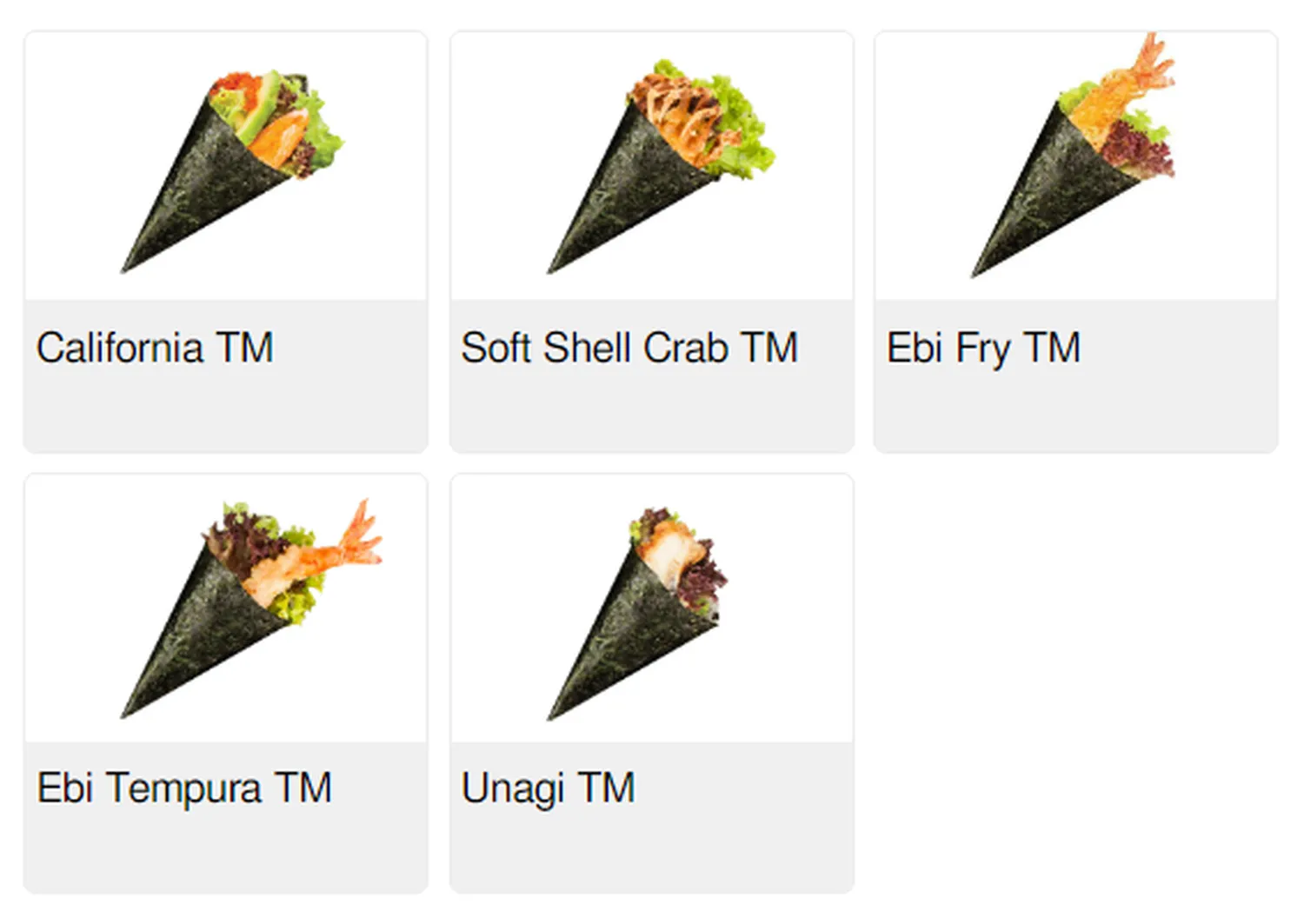 hei sushi menu singapore temaki 2