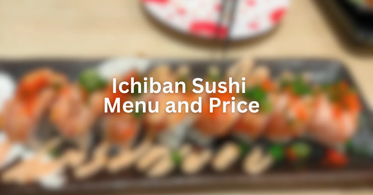 ichiban sushi menu singapore