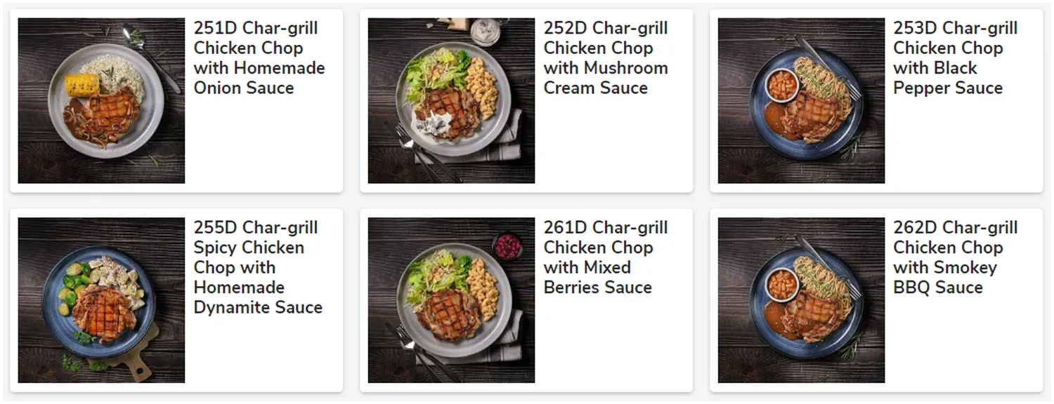 joshs grill menu singapore chicken farm