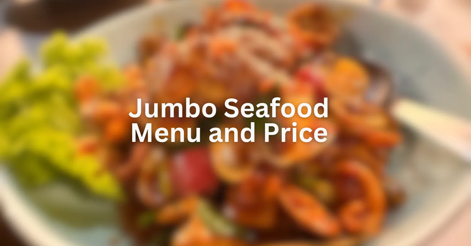 jumbo seafood menu singapore