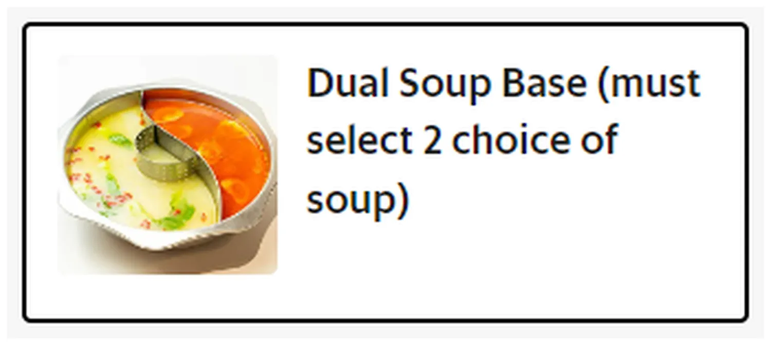 shi li fang menu singapore dual soup base