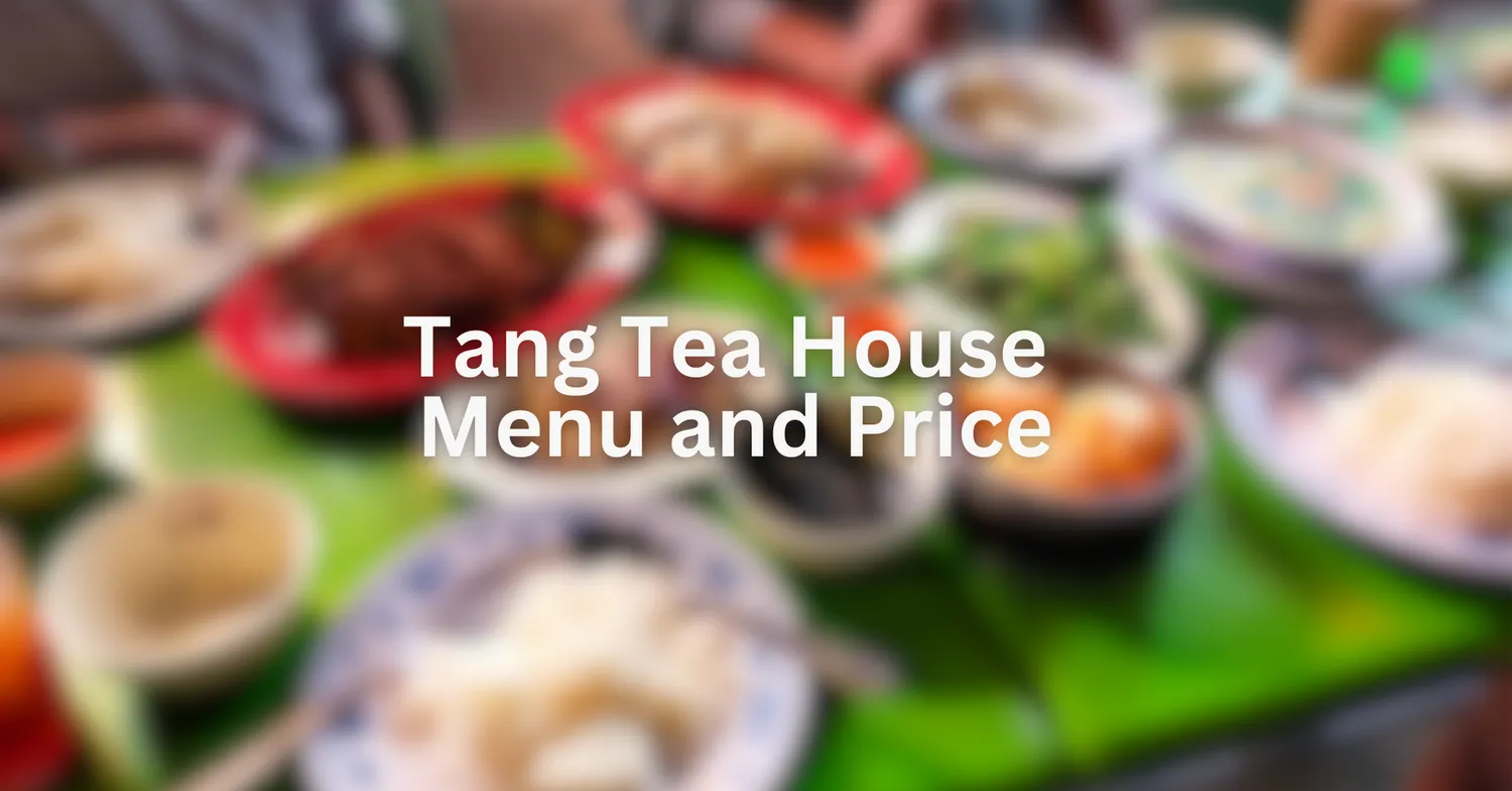 tang tea house menu singapore