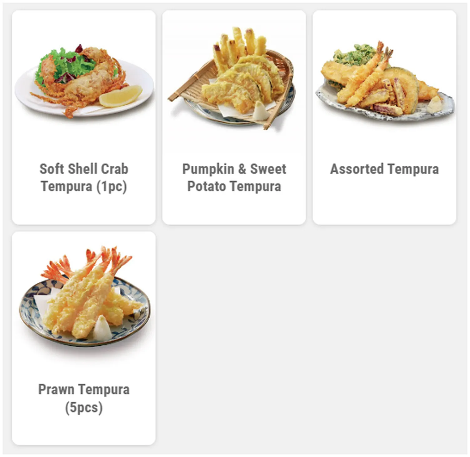 watami menu singapore tempura
