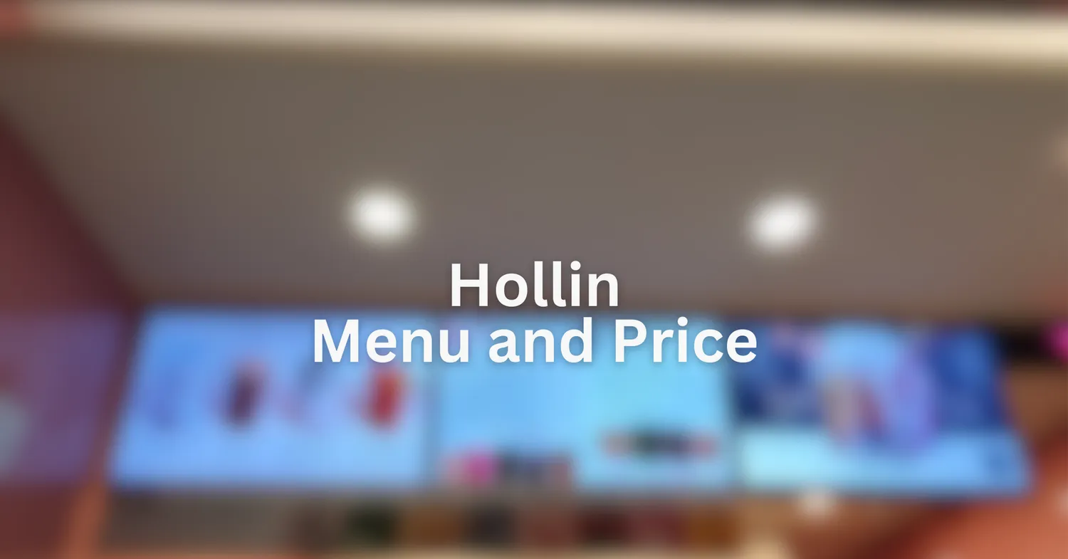 hollin menu singapore