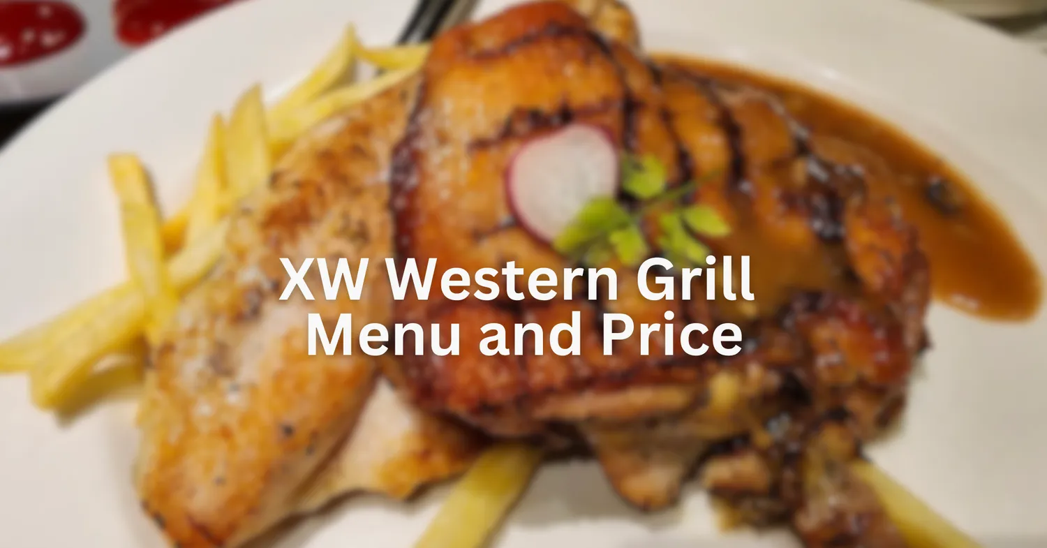 xw western grill menu singapore
